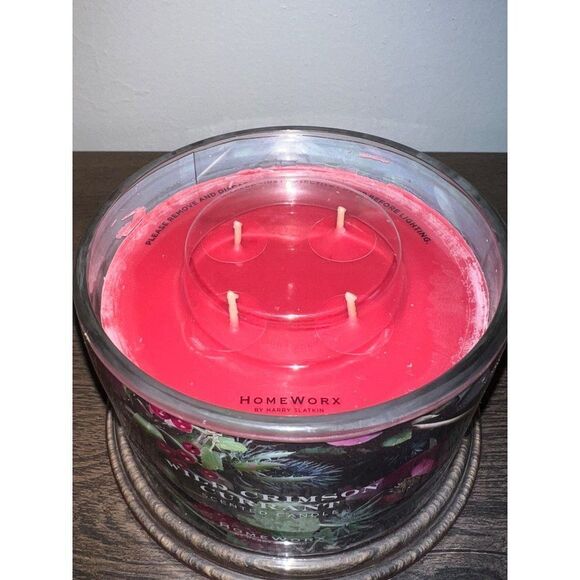 HomeWorx WILD CRIMSON CURRANT Candle - Picture 2 of 4